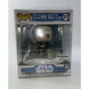 Funko Pop! Deluxe: Star Wars - Battle at Echo Base: Han Solo with TaunTaun -...